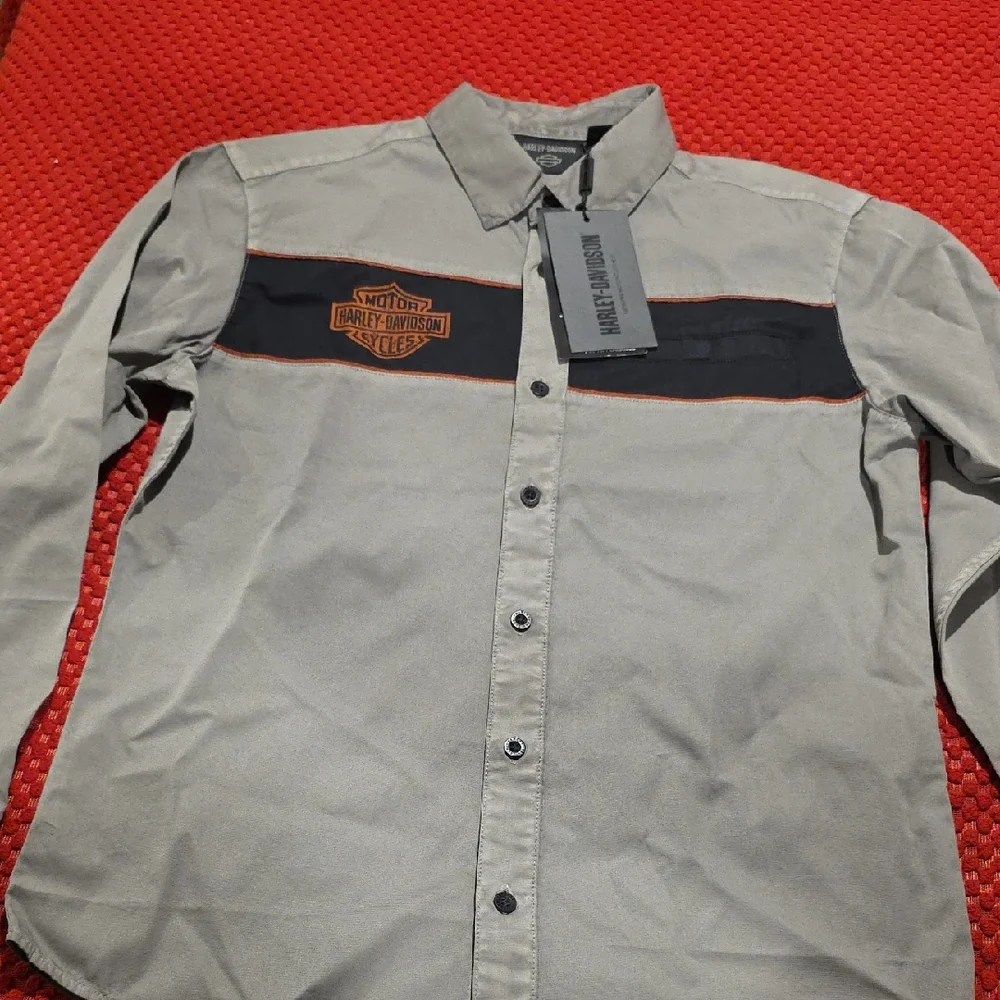 Harley-Davidson Button Shirt, Brand New With Tags - Picture 1 of 7